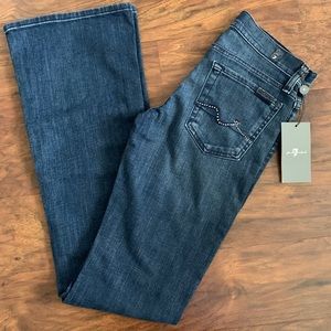 7 for all mankind women’s jeans 24” waist. NWT